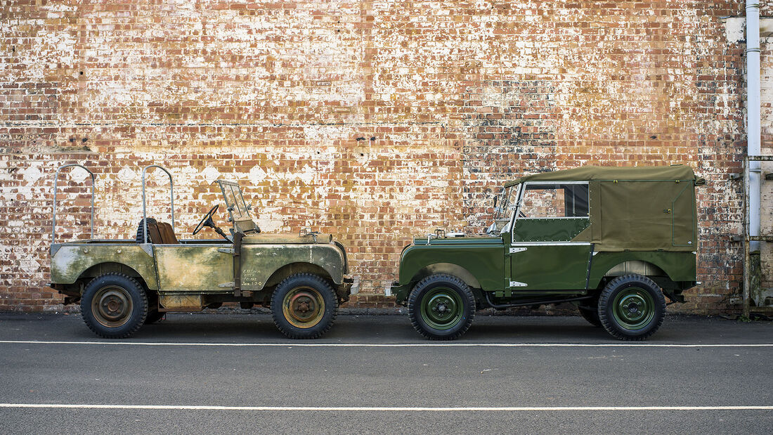 Land Rover Series I "Reborn" Oldtimer-Restaurierung