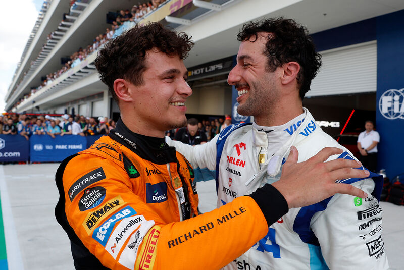 Lando Norris & Daniel Ricciardo - Formel 1 - GP Miami 2024