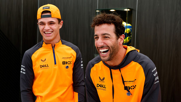 Lando Norris - Daniel Ricciardo - McLaren - Formel 1 - GP Japan - Suzuka - Donnerstag - 6.10.2022