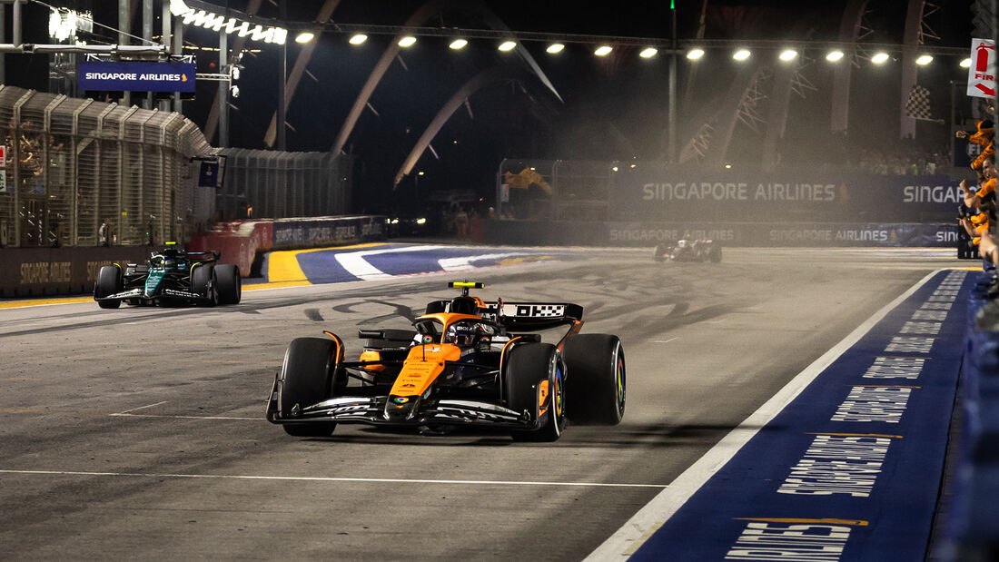 Lando Norris - Formel 1  - GP Singapur 2024