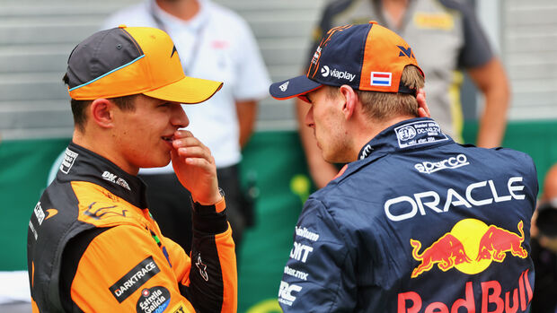 Lando Norris - Max Verstappen - McLaren - Red Bull - Formel 1 - GP Ungarn - 20. Juli 2024