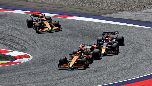 Lando Norris - Max Verstappen - Red Bull - McLaren - Formel 1 - GP Österreich - 29. Juni 2024