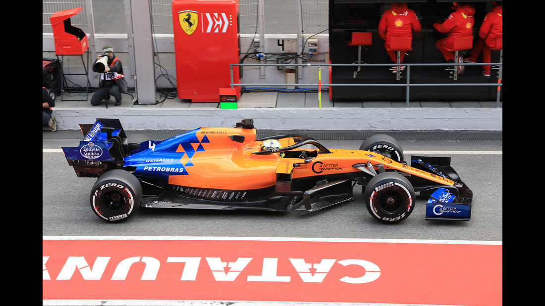 Lando Norris - McLaren - Barcelona - F1-Test - 19. Februar 2019