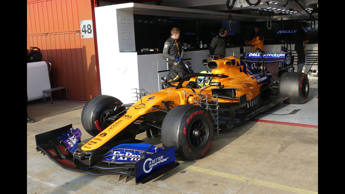 Lando Norris - McLaren - Barcelona - F1-Test - 21. Februar 2019