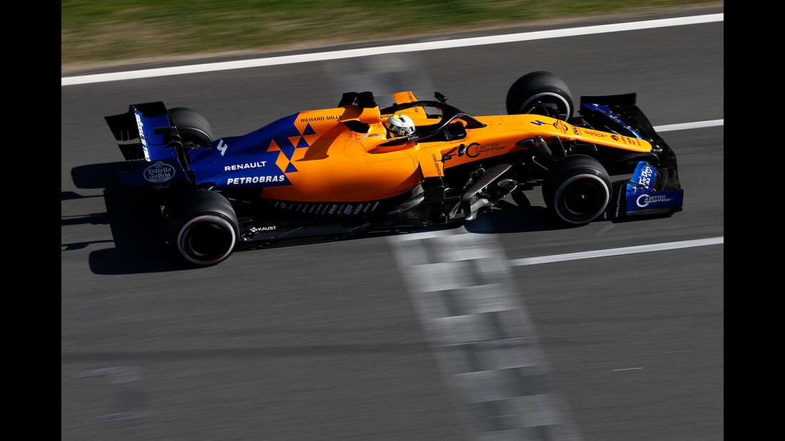 Lando Norris - McLaren - Barcelona - F1-Test - 26. Februar 2019