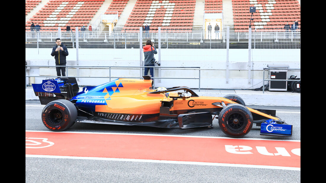 Lando Norris - McLaren - Barcelona - F1-Test - 27. Februar 2019