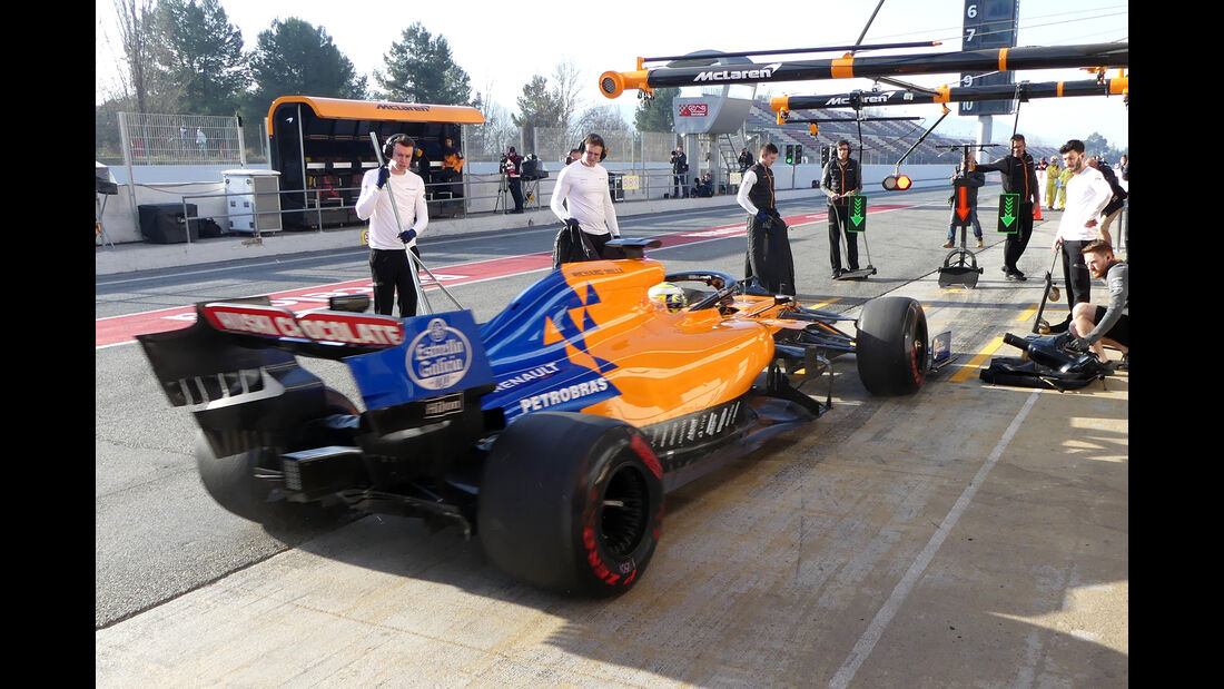 Lando Norris - McLaren - Barcelona - F1-Test - 27. Februar 2019