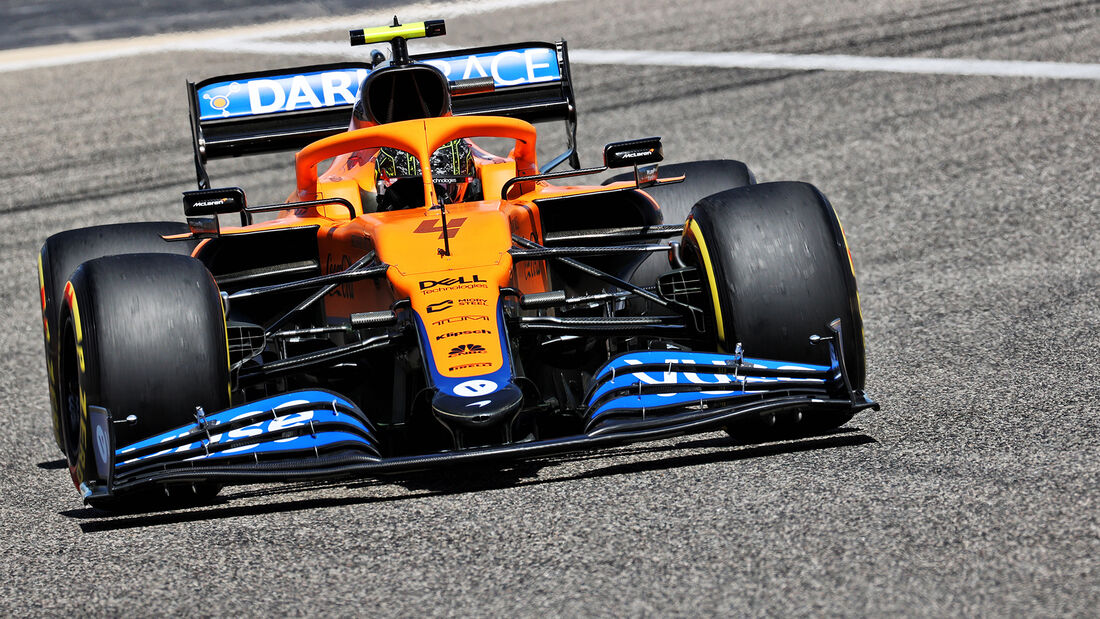 Lando Norris - McLaren - F1 - Formel 1 - Testfahrten - Bahrain 2021
