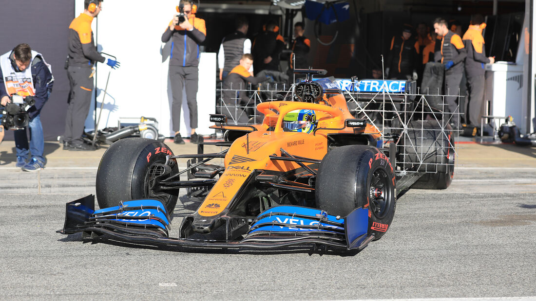 Lando Norris - McLaren - F1-Test - Barcelona - 19. Februar 2020