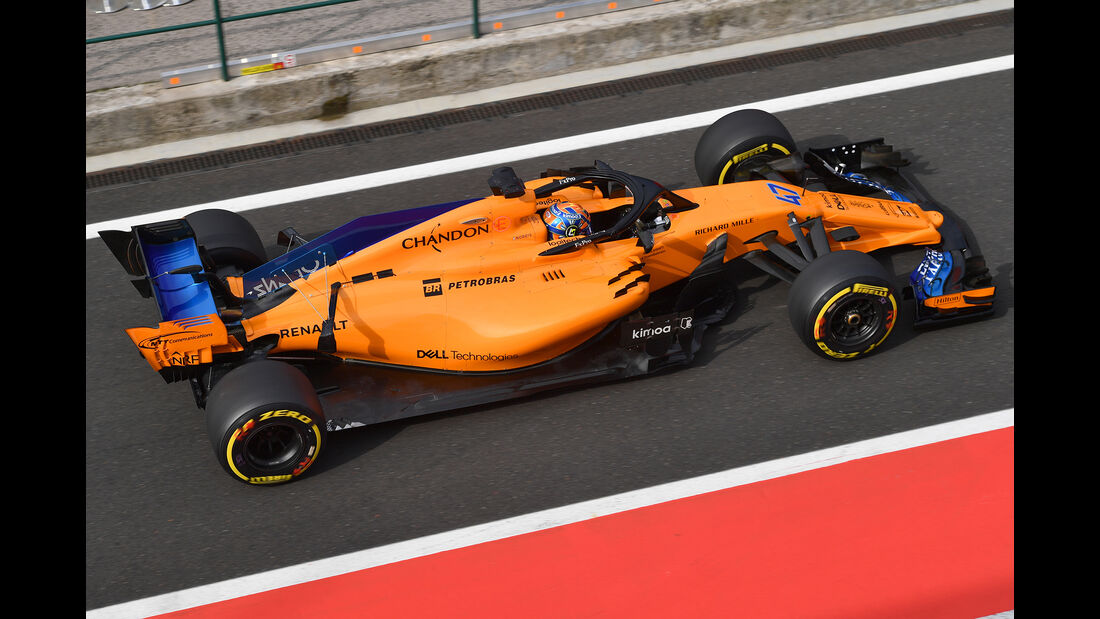 Lando Norris - McLaren - F1-Test - Budapest - 1. August 2018