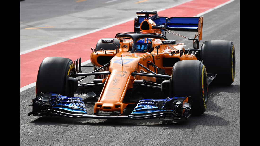 Lando Norris - McLaren - F1-Test - Budapest - 1. August 2018