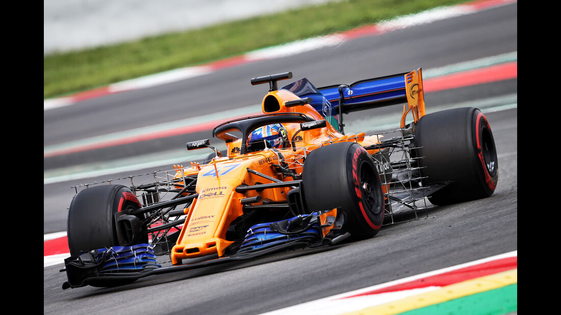 Lando Norris - McLaren - F1-Test - GP Spanien - Barcelona - Tag 2 - 16. Mai 2018