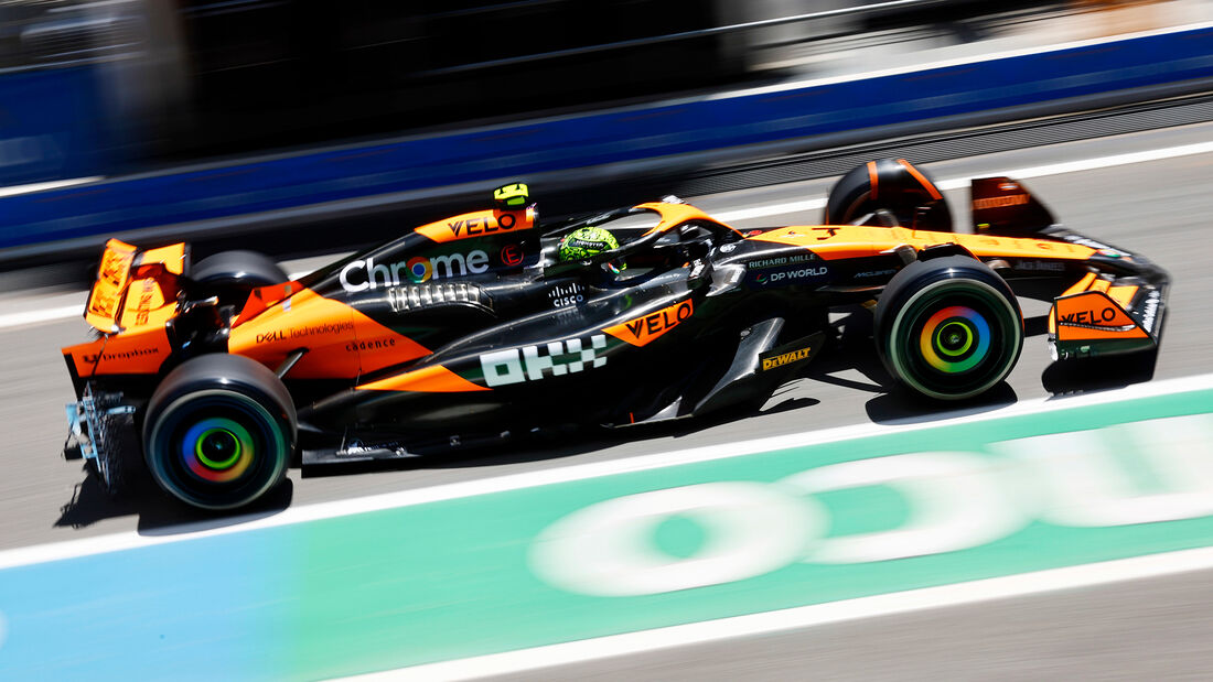 Lando Norris - McLaren - Formel 1 - Barcelona - GP Spanien - 21. Juni 2024