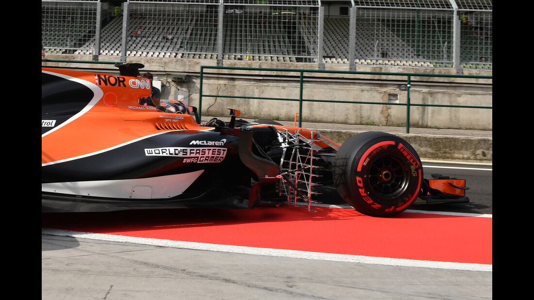 Lando Norris - McLaren - Formel 1 - Budapest - Test - 2. August 2017