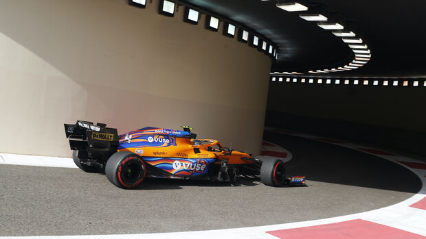 Lando Norris - McLaren - Formel 1 - GP Abu Dhabi - 10. Dezember 2021