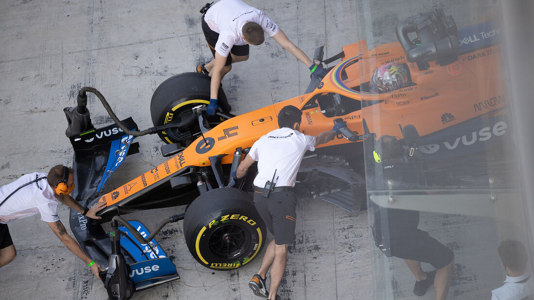 Lando Norris - McLaren - Formel 1 - GP Abu Dhabi - Samstag - 12.12.2020