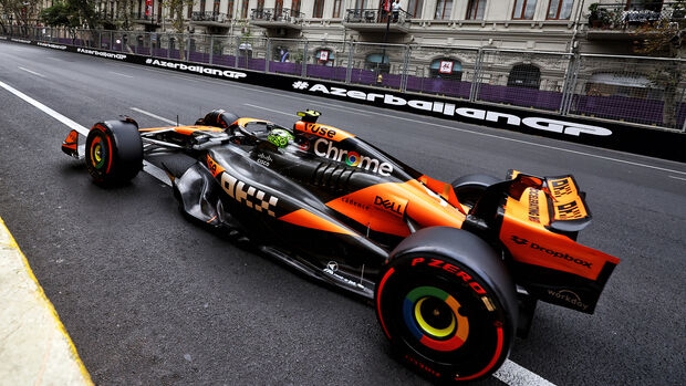 Lando Norris - McLaren - Formel 1 - GP Aserbaidschan - Baku - 14. September 2024