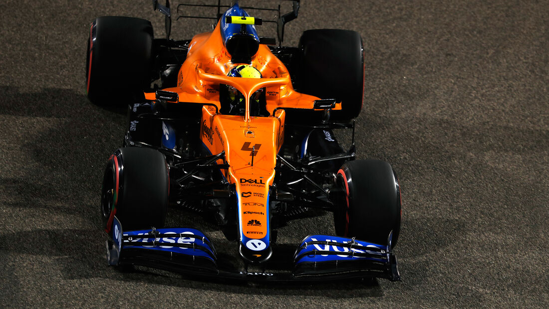 Lando Norris - McLaren - Formel 1 - GP Bahrain - Qualifying - Samstag - 27.3.2021 