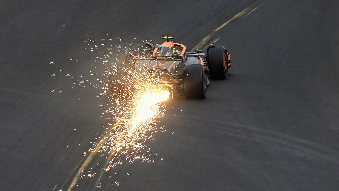 Lando Norris - McLaren - Formel 1 - GP Belgien - Spa-Francorchamps - 27. August 2022