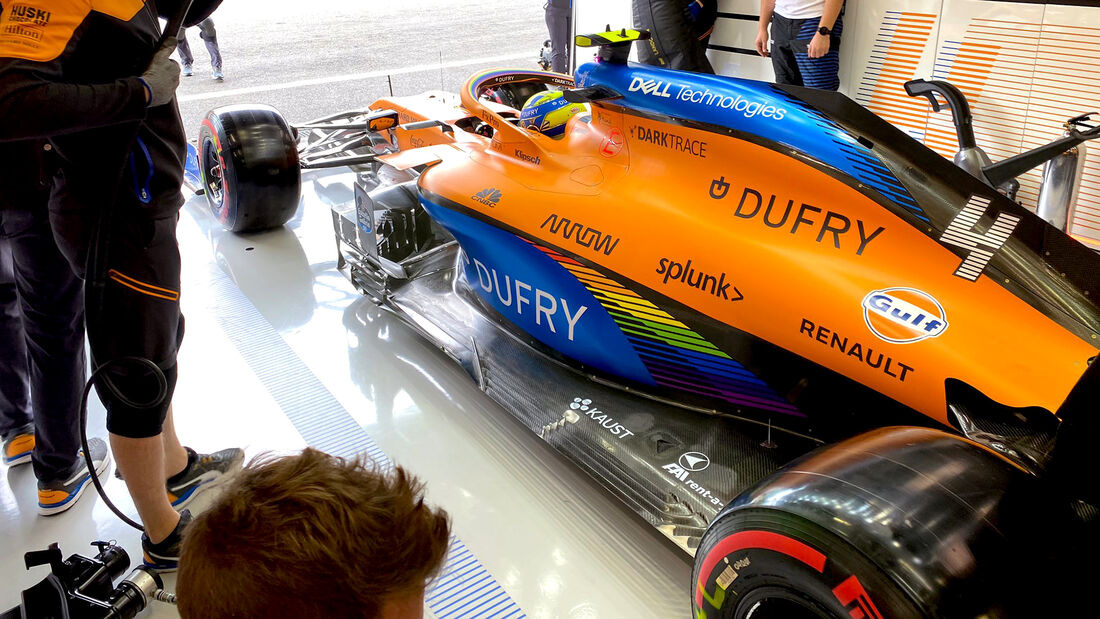 Lando Norris - McLaren - Formel 1 - GP Belgien - Spa-Francorchamps - 28. August 2020