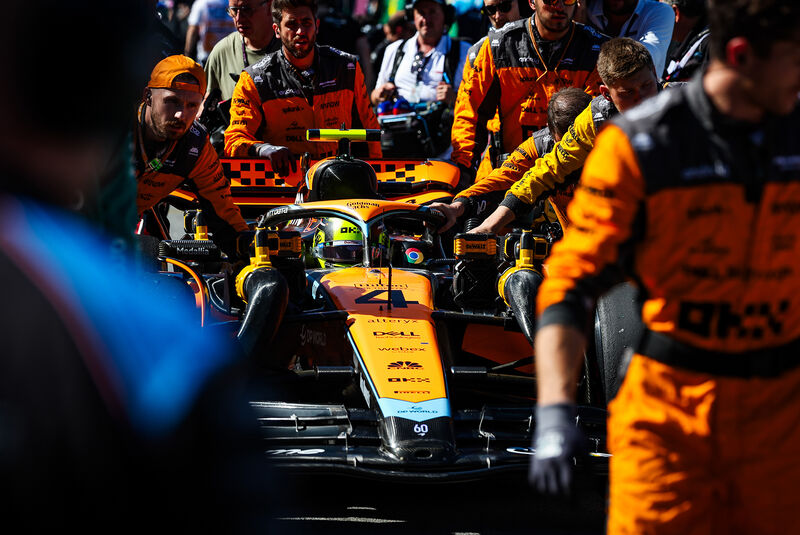 Lando Norris - McLaren - Formel 1 - GP Brasilien 2023 - Sprint 