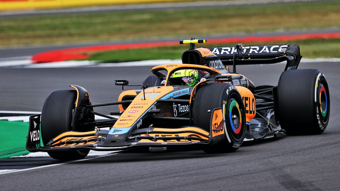 Lando Norris - McLaren - Formel 1 - GP England 2022 - 2. Juli 2022