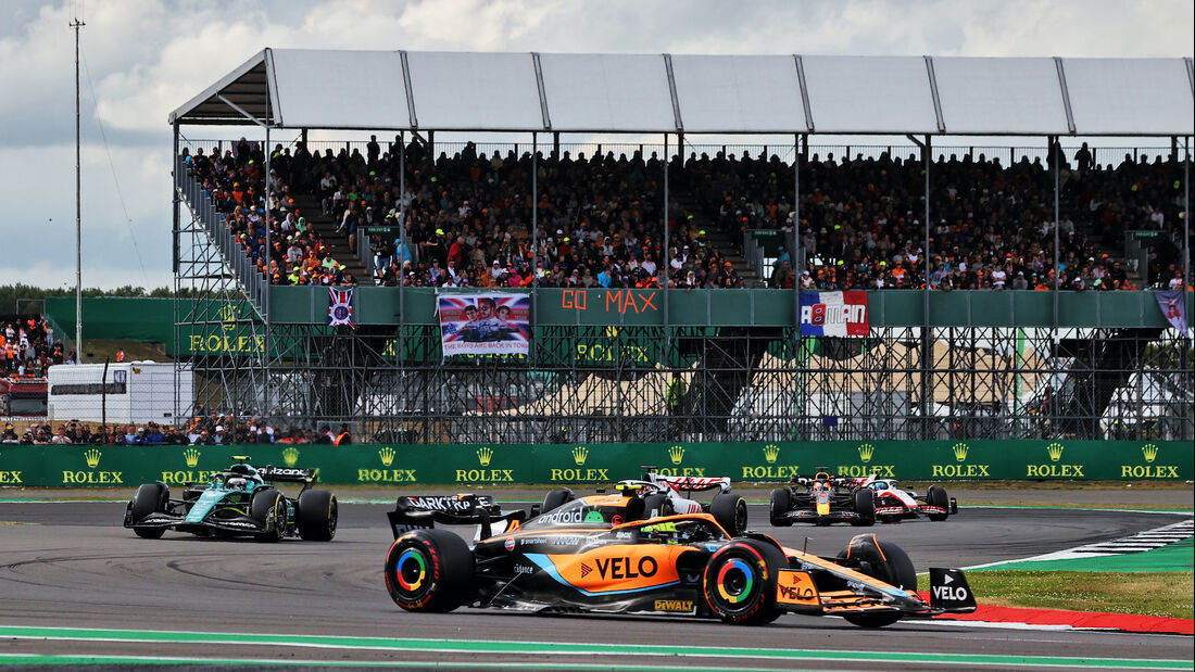 Lando Norris - McLaren - Formel 1 - GP England - 3. Juli 2022