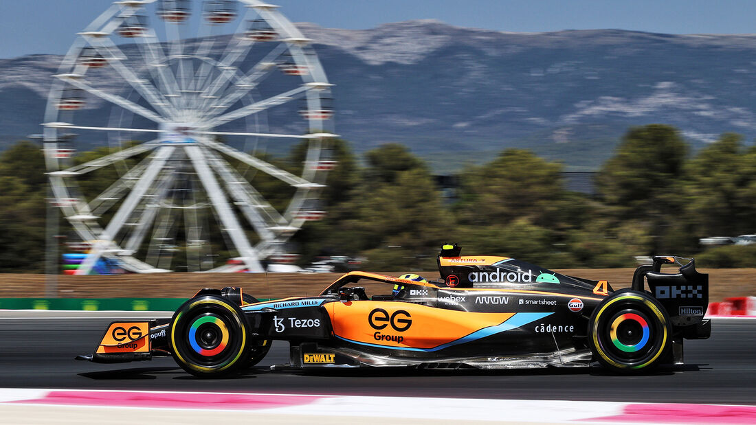 Lando Norris - McLaren - Formel 1 - GP Frankreich - Le Castellet - Freitag - 22.7.2022