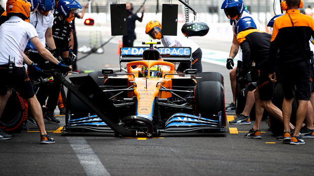 Lando Norris - McLaren - Formel 1 -GP Mexiko - 5. November 2021