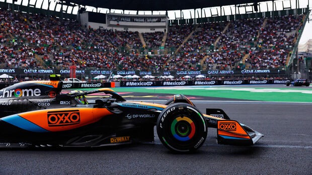 Lando Norris - McLaren - Formel 1 - GP Mexiko - Freitag - 27.10.2023