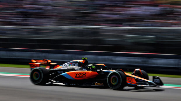Lando Norris - McLaren - Formel 1 - GP Mexiko - Freitag - 27.10.2023