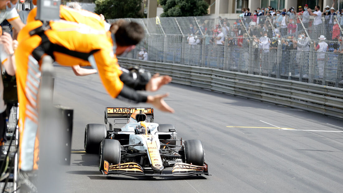 Lando Norris - McLaren - Formel 1 - GP Monaco - 23. Mai 2021