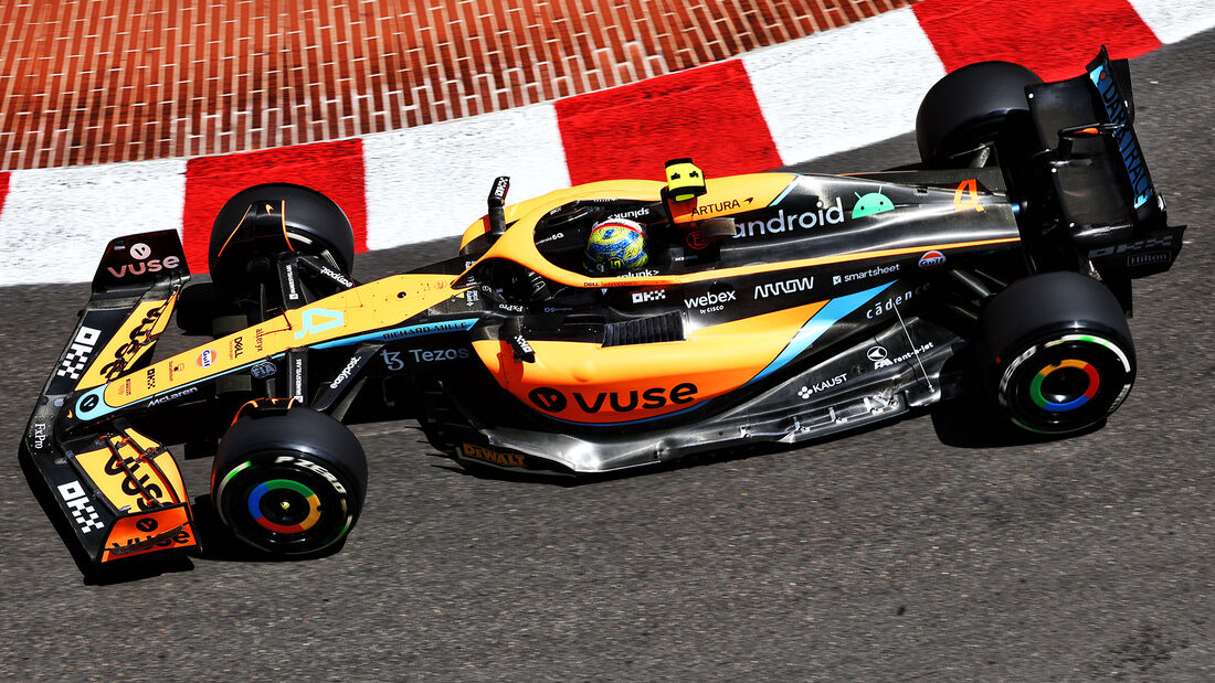 Lando Norris - McLaren - Formel 1 - GP Monaco - 27. Mai 2022
