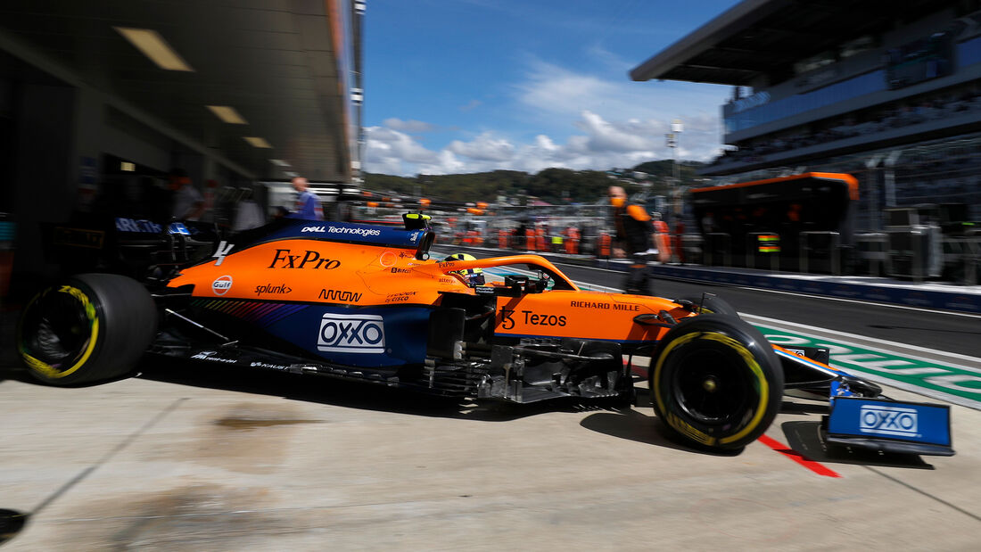 Lando Norris - McLaren - Formel 1 - GP Russland - Sotschi - 24. September 2021