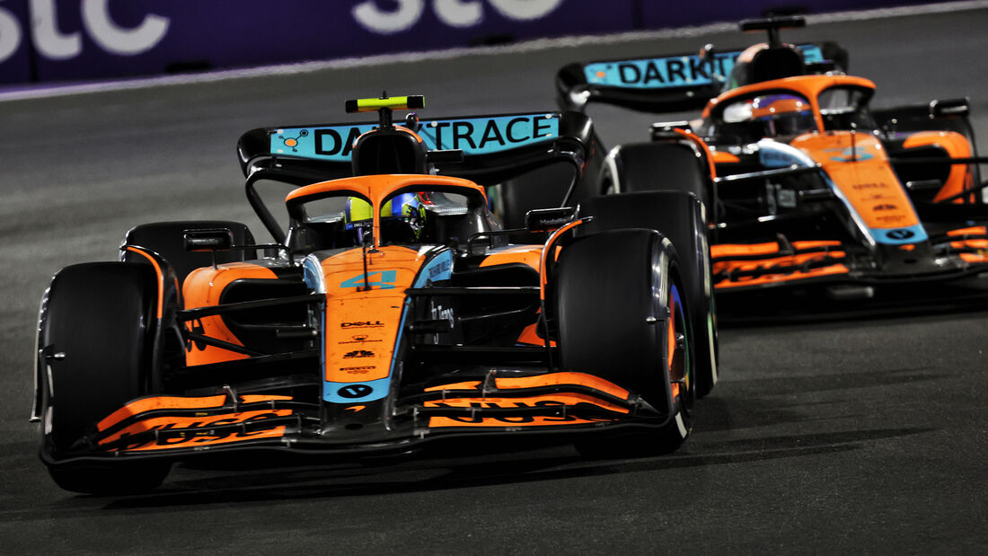 Lando Norris - McLaren - Formel 1 - GP Saudi Arabien 2022 - Rennen