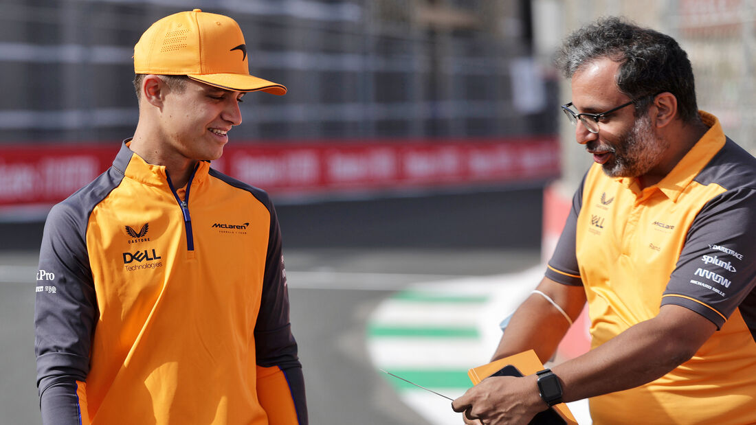 Lando Norris - McLaren - Formel 1 - GP Saudi-Arabien - Jeddah - 24. März 2022