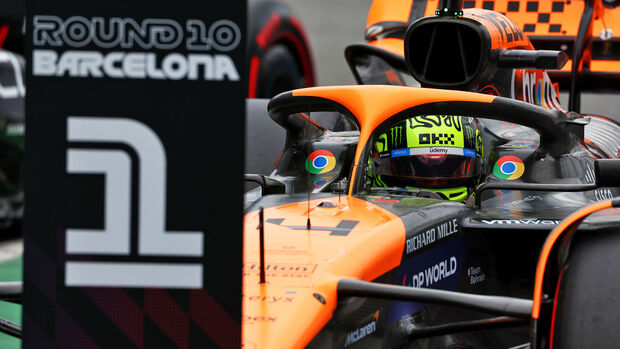 Lando Norris - McLaren - Formel 1 - GP Spanien - Barcelona - 22. Juni 2024