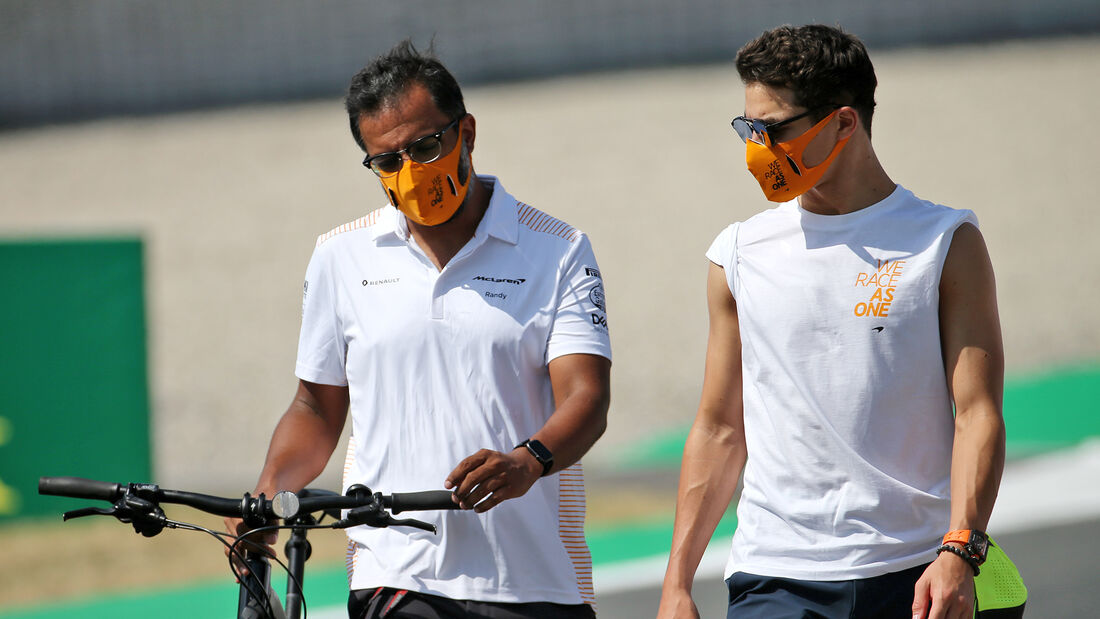 Lando Norris - McLaren - Formel 1 - GP Spanien - Barcelona - Donnerstag - 13. August 2020