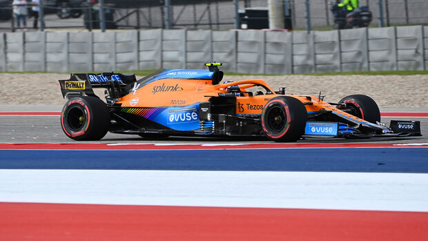 Lando Norris - McLaren - Formel 1 - GP USA - Austin - Freitag - 22.10.2021