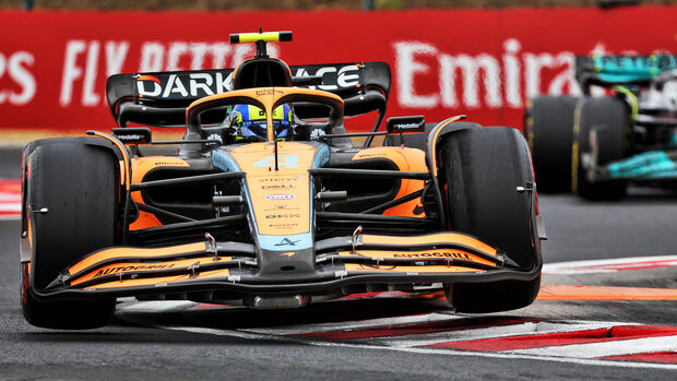 Lando Norris - McLaren - Formel 1 - GP Ungarn 2022 - Budapest - Rennen