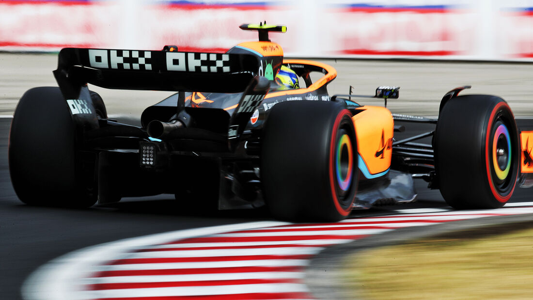 Lando Norris - McLaren - Formel 1 - GP Ungarn - Budapest - Qualifikation - Samstag - 30.7.2022