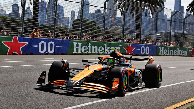 Lando Norris - McLaren - Formel 1 - Melbourne - GP Australien - 22. März 2024