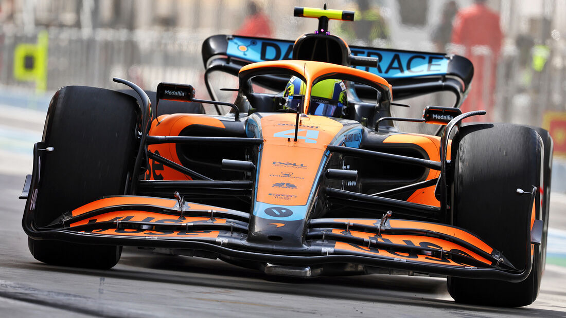 Lando Norris - McLaren - Formel 1 - Test - Bahrain - 11. März 2022