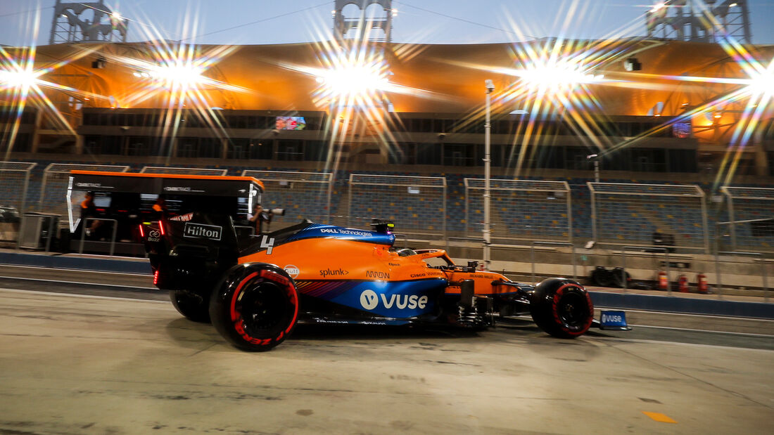 Lando Norris - McLaren - Formel 1 - Test - Bahrain - 13. März 2021