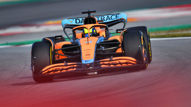 Lando Norris - McLaren - Formel 1 - Test - Barcelona 2022 - 23. Februar 2022
