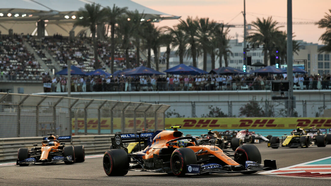 Lando Norris - McLaren - GP Abu Dhabi 2019 - Rennen