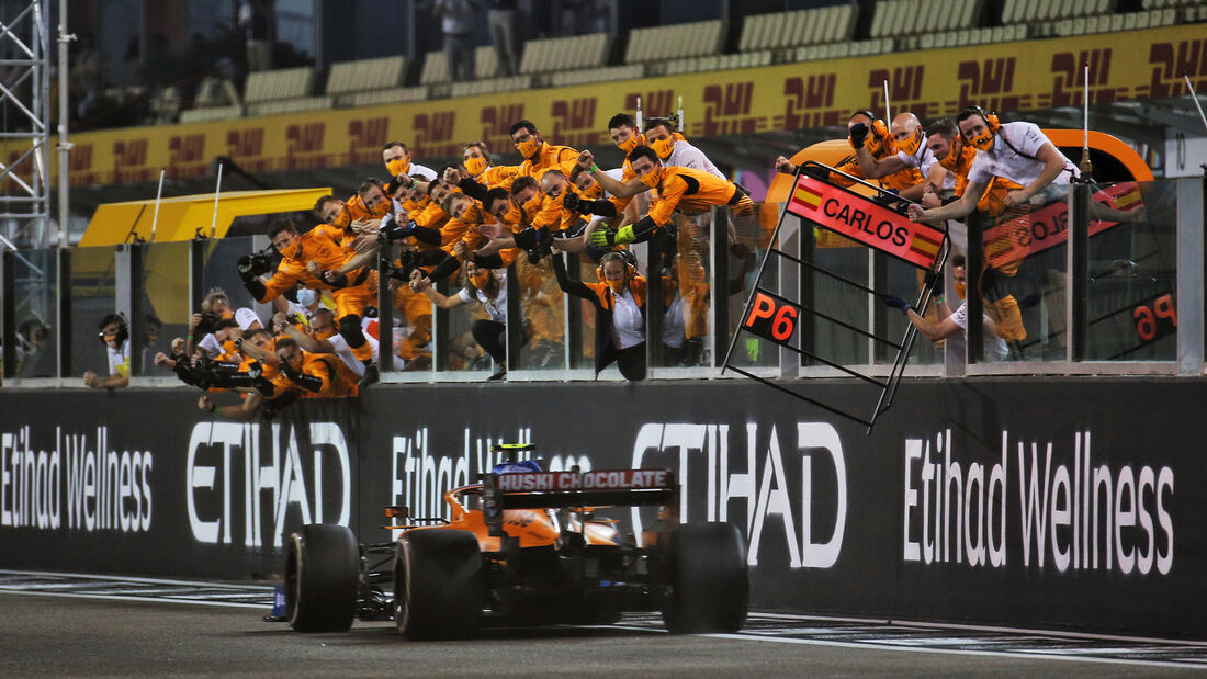 Lando Norris - McLaren - GP Abu Dhabi 2020 - Rennen