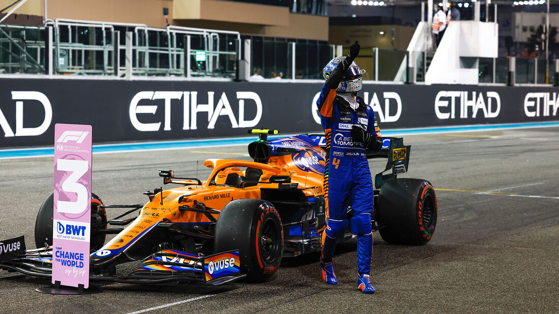 Lando Norris - McLaren - GP Abu Dhabi 2021 - Qualifikation