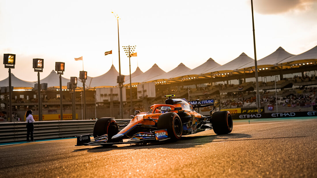 Lando Norris - McLaren - GP Abu Dhabi 2021 - Rennen