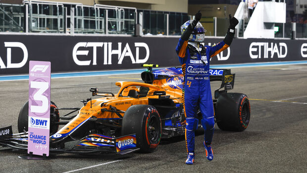 Lando Norris - McLaren - GP Abu Dhabi - Formel 1 - 11. Dezember 2021
